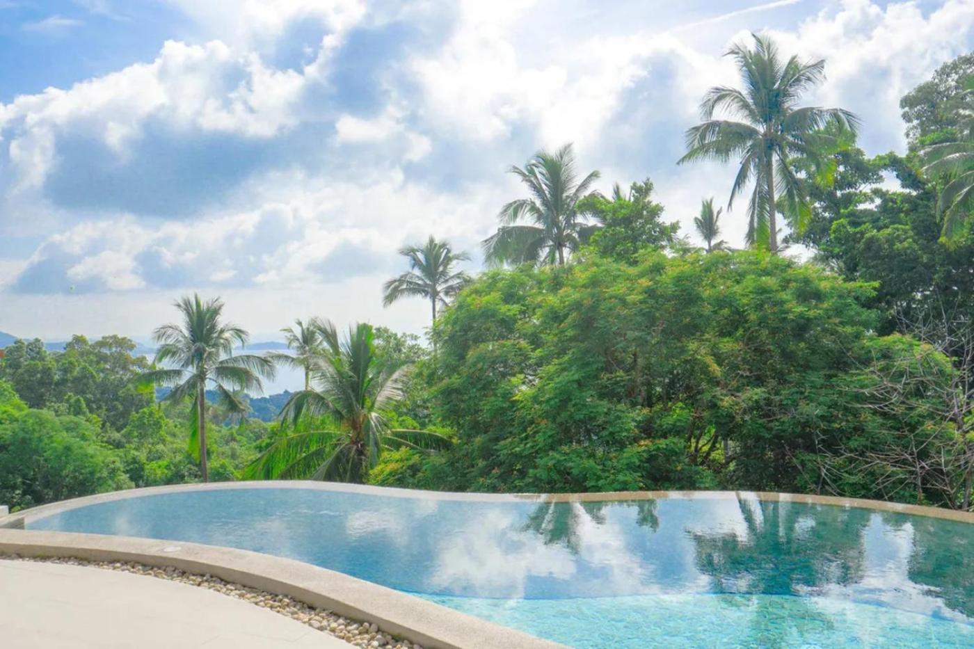 Phra Chan Villa 2Br - Infinity Pool & Sea View หาดเฉวง ภายนอก รูปภาพ